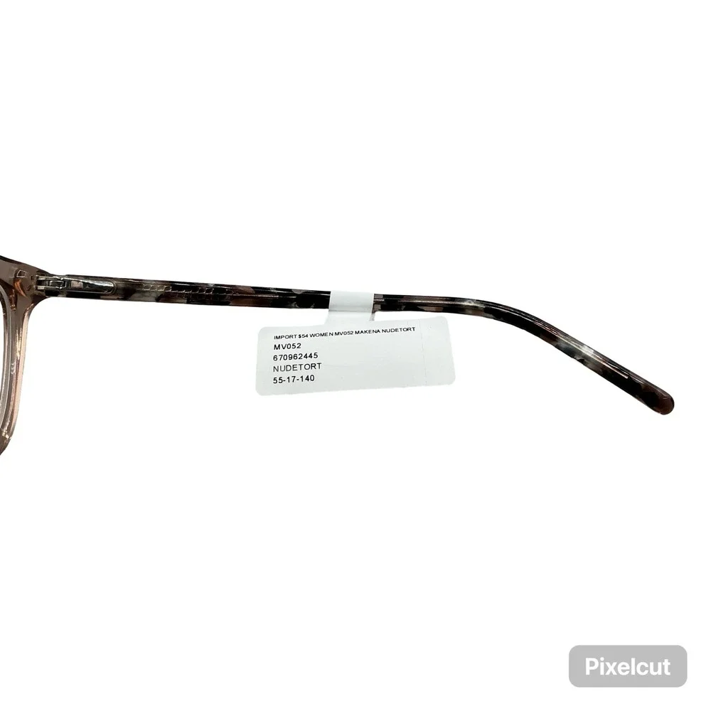 Modo Eyewear Makena MV052 Nude Tortoise Square‎ Eyeglasses Frames 55-17-140
